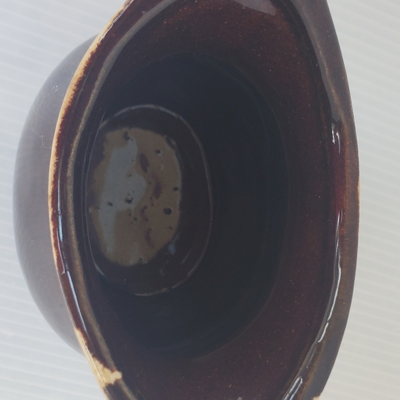 Vtg Roseville Robinson Ransbottom Pottery RRP Brown Drip Glaze Crock Set Pitcher - Picture 7 of 12